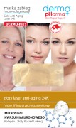 Maska zabieg hydro-kolagenowy Złoty Laser Anti-Aging