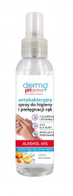Antybakteryjny spray do higieny i pielęgnacji rąk /brzoskwinia, 125 ml